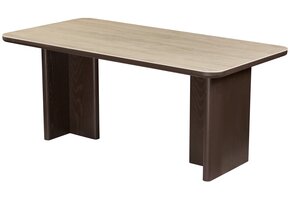 Eettafel Vento - Bruin Eiken - Keramiek (travertin look)