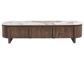 Tv-meubel Palermo - Bruin - Keramiek