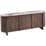 Dressoir Palermo - Bruin - Keramiek - (Marmerlook)