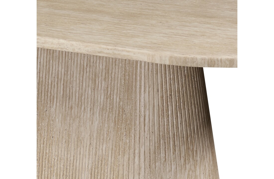 Eettafel Carrara - Travertin | Ovaal - Travertin - 2
