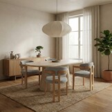 Eettafel Carrara - Travertin | Ovaal - Travertin - 2