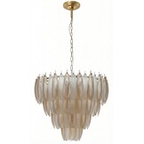 Hanglamp Leaf - 60 cm - Transparant/Amber