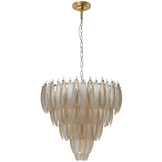 Hanglamp Leaf - 80 cm - Transparant/Amber