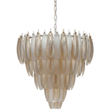 Hanglamp Leaf - 80 cm - Transparant/Amber