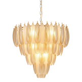 Hanglamp Leaf - 80 cm - Transparant/Amber