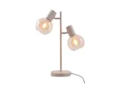 Tafellamp Aura - Beige - 2 lichts