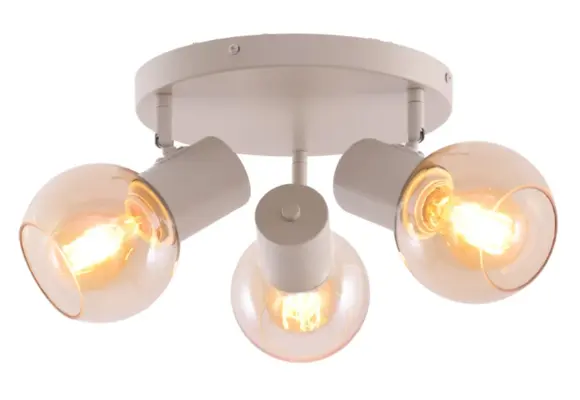 Plafondlamp Aura  - Beige - 3 lichts