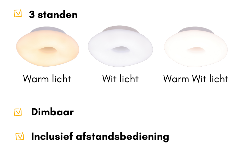 Plafondlamp Gloom - Ø 20 cm