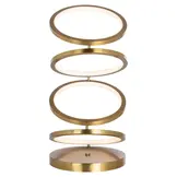 Tafellamp Saint Tropez | Brushed Gold - 3 kleuren LED