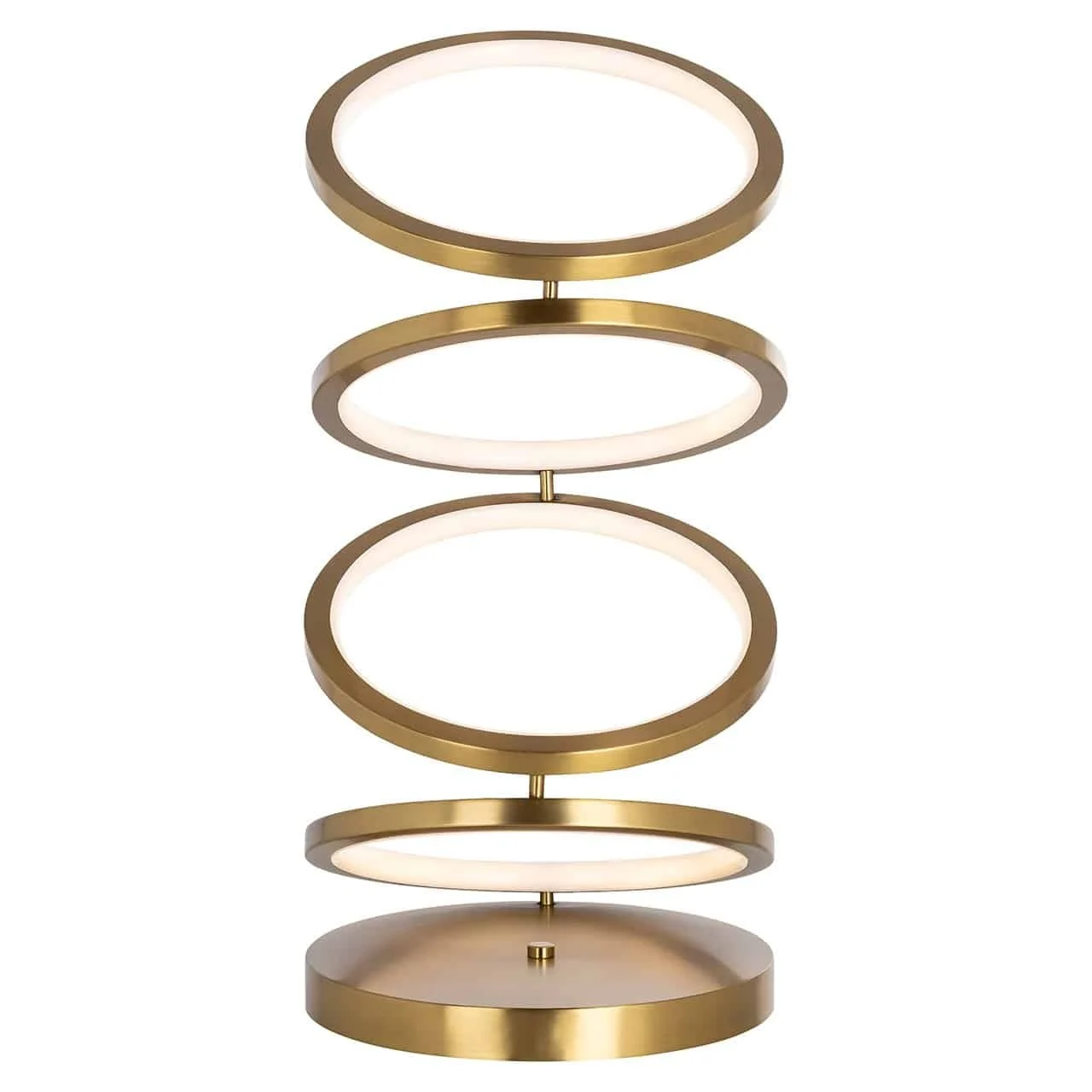Tafellamp Saint Tropez | Brushed Gold - 3 kleuren LED
