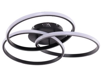 Plafondlamp Elora - Zwart