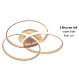 Plafondlamp Elora - Beige - Ø 52 cm