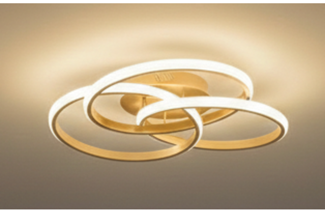 Plafondlamp Elora - Goud - Ø 52 cm