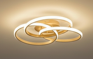 Plafondlamp Elora - Goud - Ø 52 cm