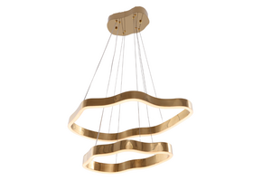 Design hanglamp Organix - Goud incl. Led