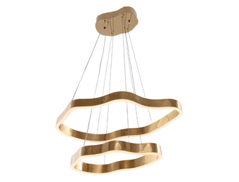 Design hanglamp Organix - Goud incl. Led