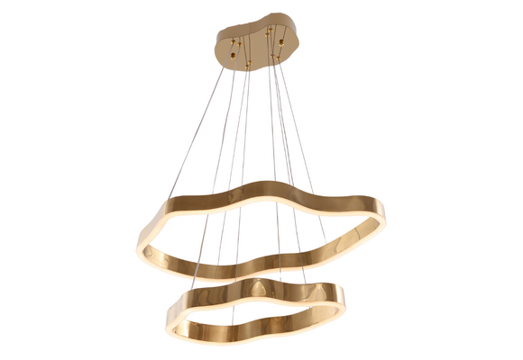 Design hanglamp Organix - Goud incl. Led