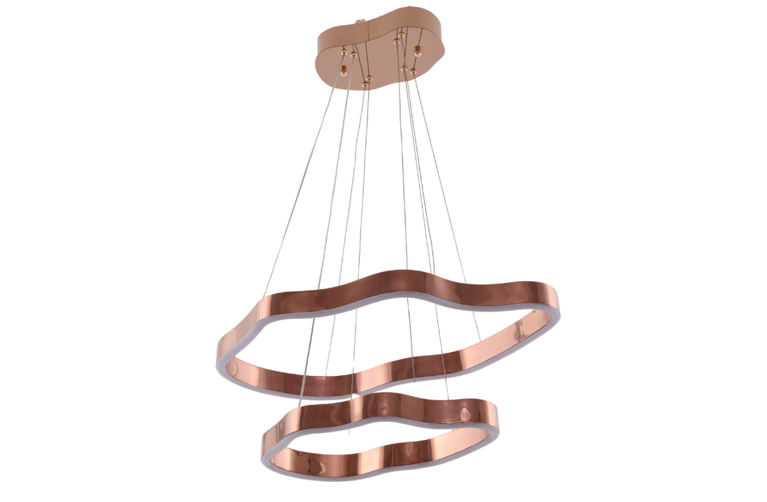 Design hanglamp Organix - Rosé incl. Led - 40 + 60 cm