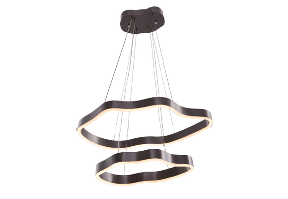 Design hanglamp Organix - Brushed Grijs incl. Led