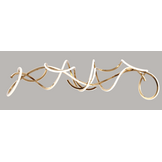 Design hanglamp Twist - Goud incl. Led - L130 cm