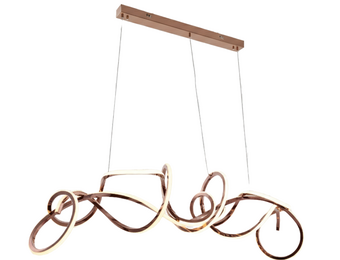 Design hanglamp Twist - Rosé incl. Led