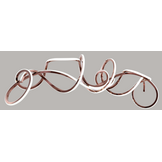 Design hanglamp Twist - Rosé incl. Led - L130 cm