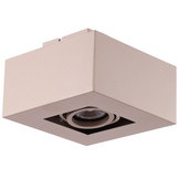 Moderne Plafondspot Quadrado - dimbaar 1x5W | Champagne