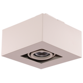 Moderne Plafondspot Quadrado - dimbaar 1x5W | Beige