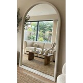Boogspiegel Ivory Arched  110 x 190 cm - Extra Large - Brede Rand