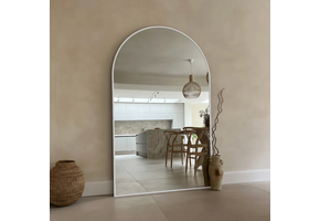 Boogspiegel Wit 100x180