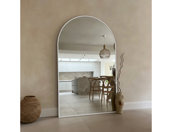 Boogspiegel Wit 100x180