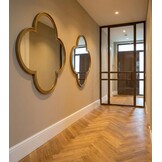 Klaver Wandspiegel – Organisch Design - 100 x 100 cm