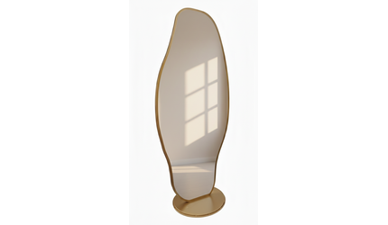 Organische spiegel staand Mila