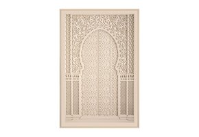 3D Schilderij Bab Mansour - 80 x 120 cm