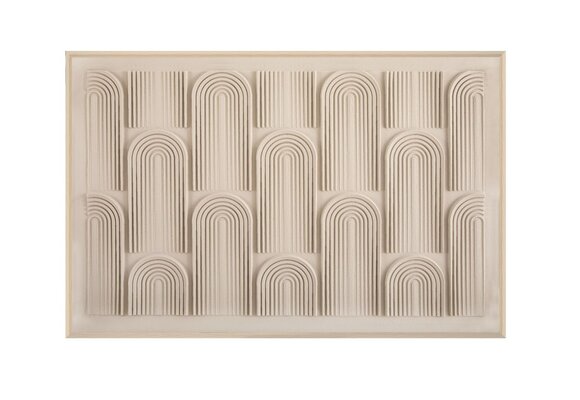 3D Schilderij Curves - 80 x 120 cm