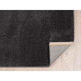 Vloerkleed hoogpolig Asta - Antraciet