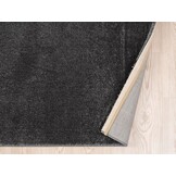 Vloerkleed hoogpolig Asta - Antraciet