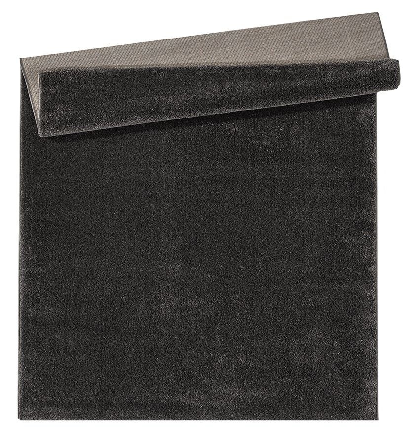 Vloerkleed hoogpolig Asta - Antraciet