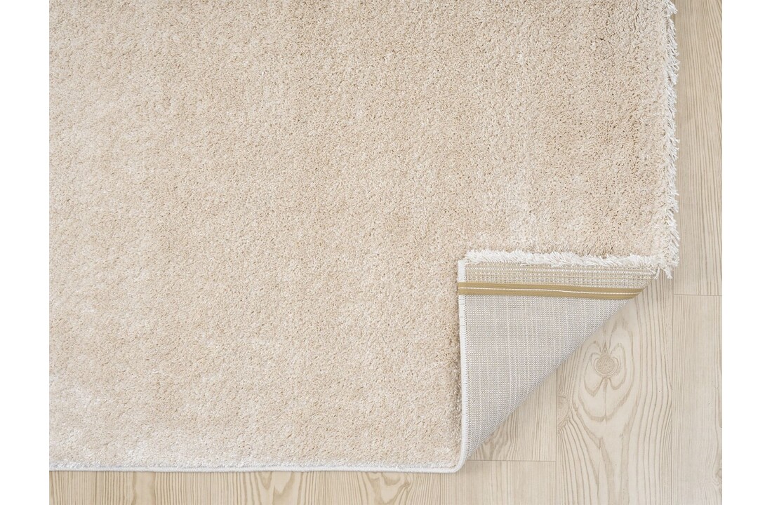 Vloerkleed hoogpolig Asta - Crème
