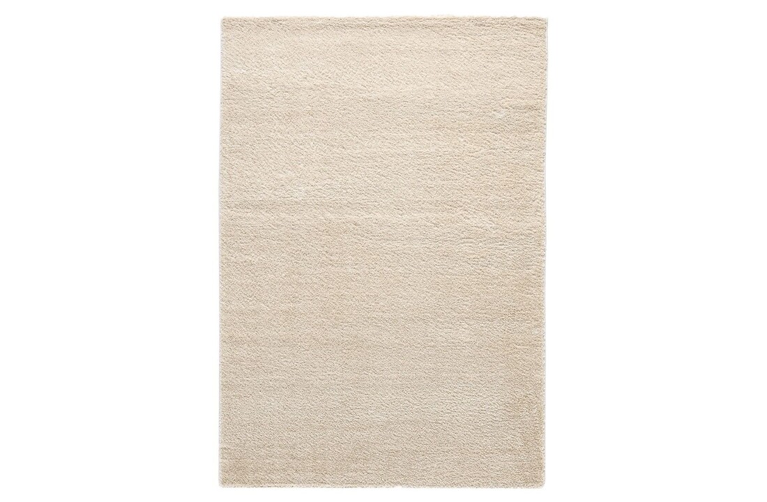 Vloerkleed hoogpolig Asta - Crème