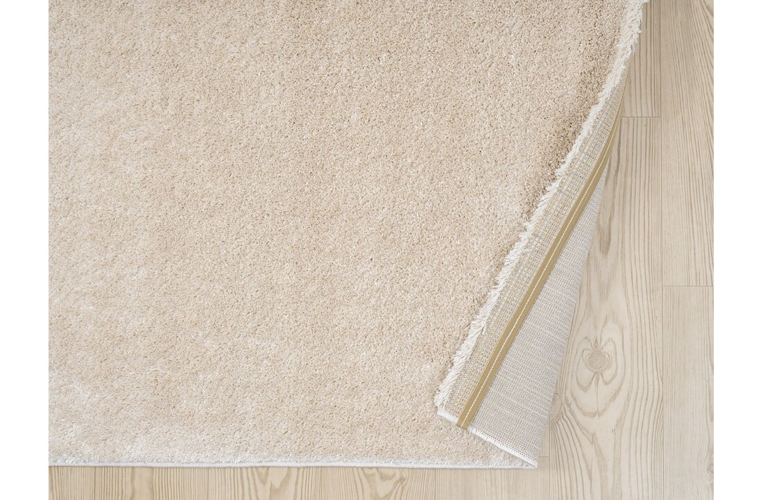Vloerkleed hoogpolig Asta - Crème