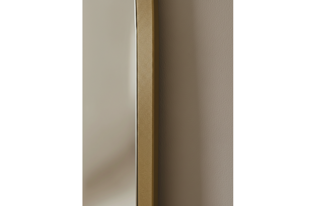 Boogspiegel Goud 100x180 cm - Staand- en Hangsysteem