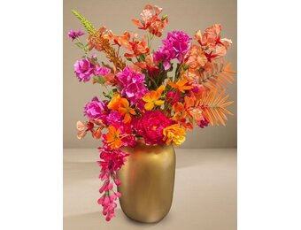 Zijden boeket | Golden Rush