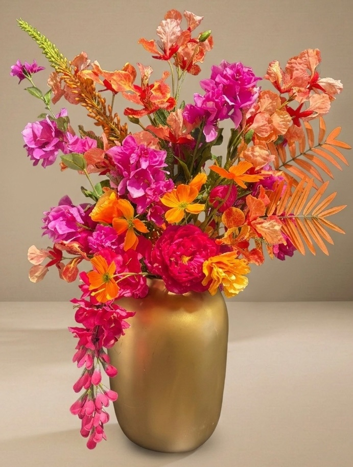 Zijden boeket | Golden Rush