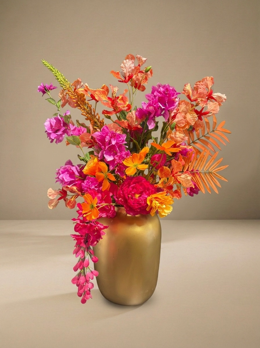 Zijden boeket | Golden Rush