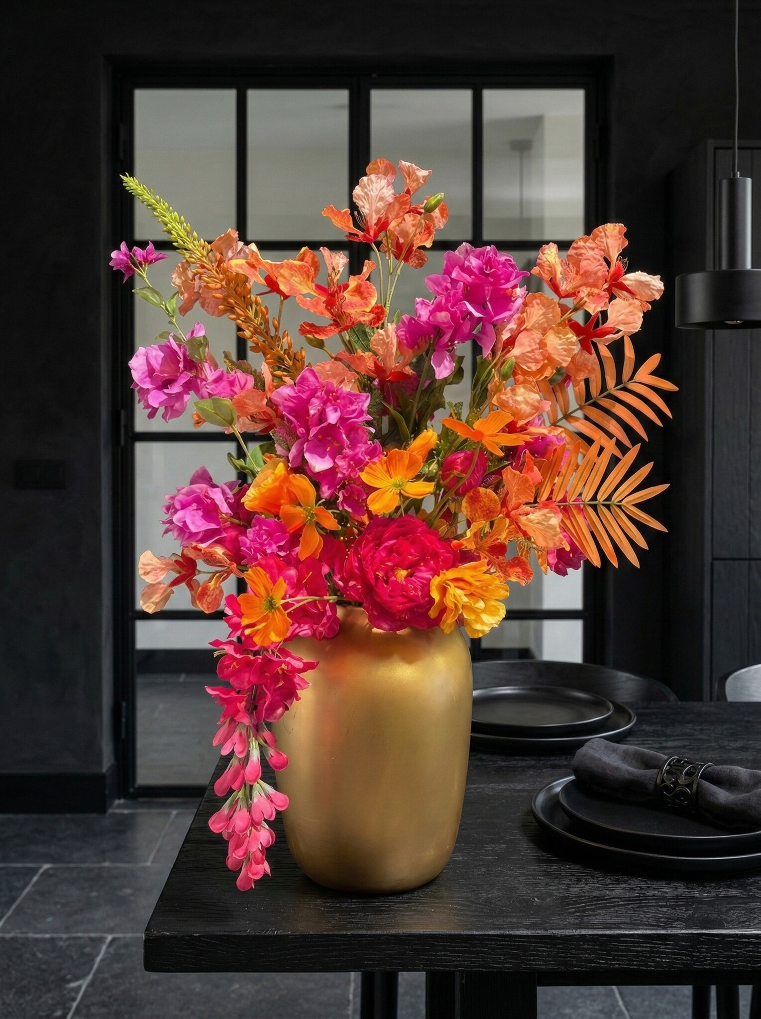 Zijden boeket | Golden Rush