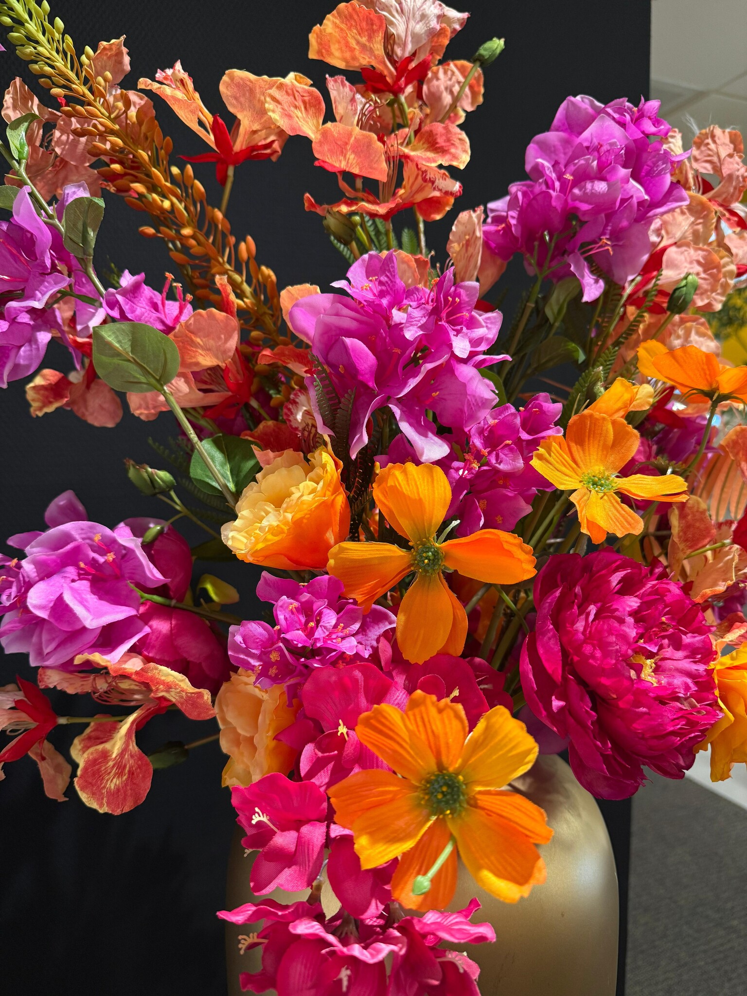 Zijden boeket | Golden Rush