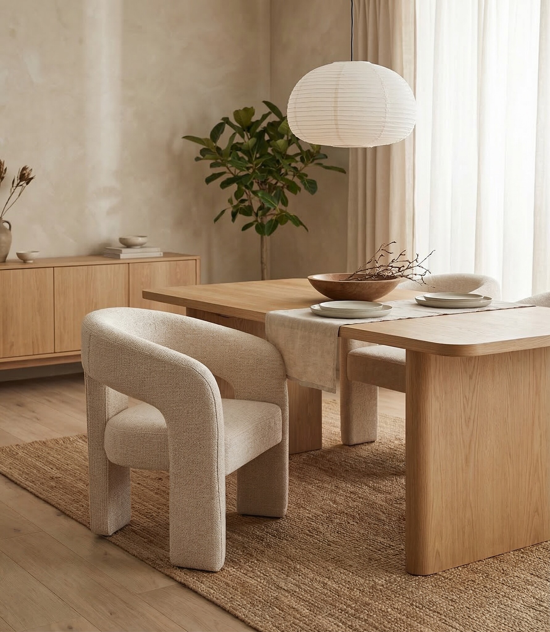 Eetkamerstoel Sheraton - Renegade Natural 01