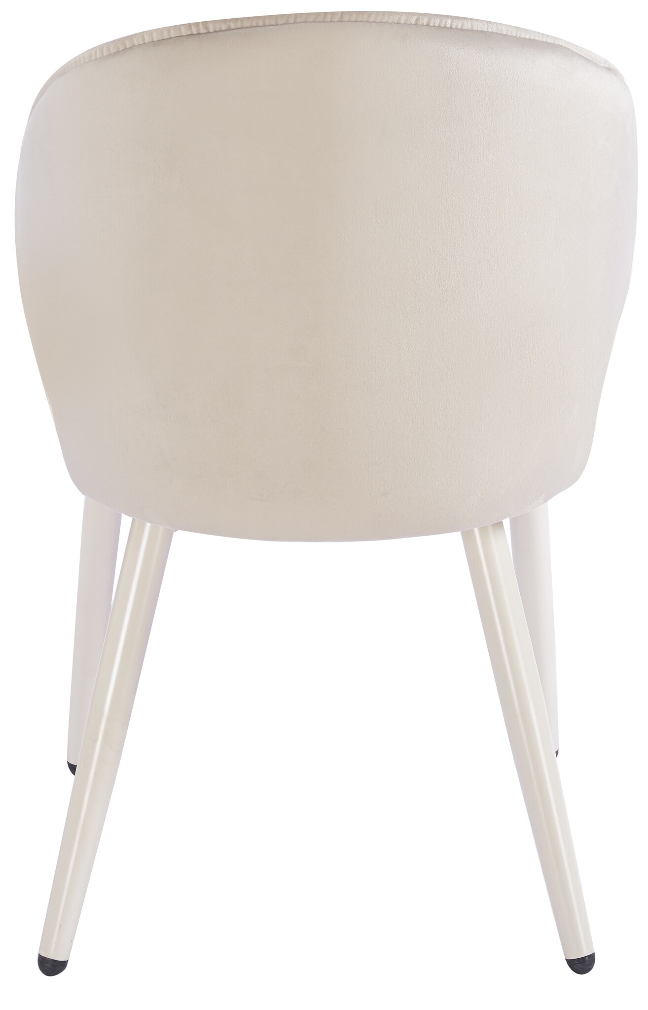 Eetkamerstoel Porto Taupe velvet  - beige - vast