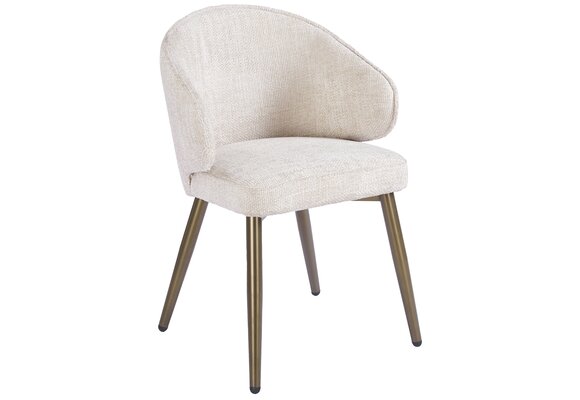 Eetkamerstoel Porto Renegade Natural 01 - bruin - vast